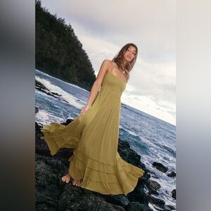 Free People Endless Summer Extratropical Maxi Dress Size XS